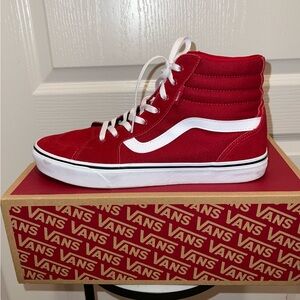 VANS Filmore Hi - 11 - Chili Pepper Red - EUC - With Box
